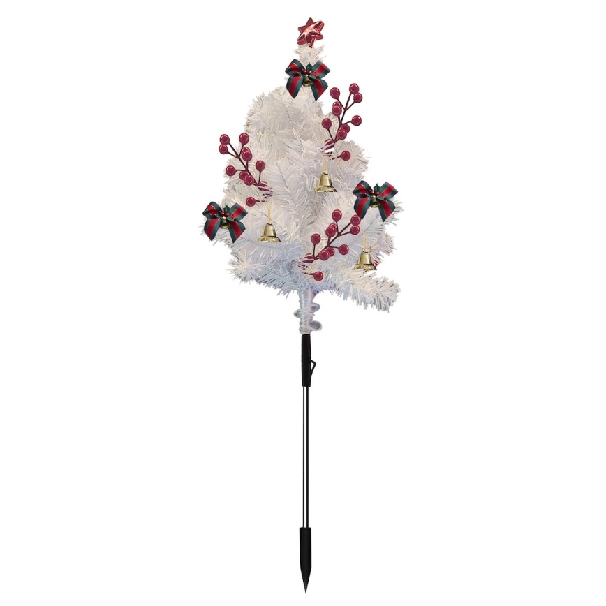 LED kerstdecoratie LED/1W/230V 75 cm IP44 wit