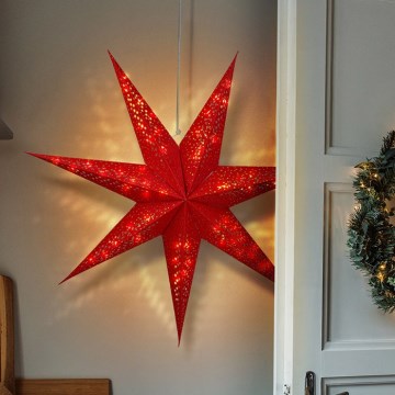 LED kerstdecoratie LED/2xAA 60 cm ster