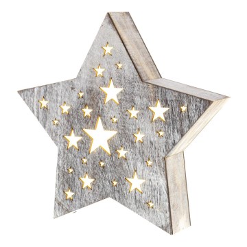 LED kerstdecoratie LED/2xAAA warm wit