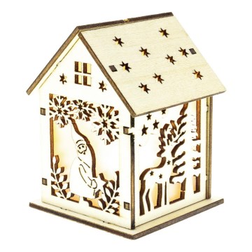 LED kerstdecoratie LED/2xLR44 warm wit