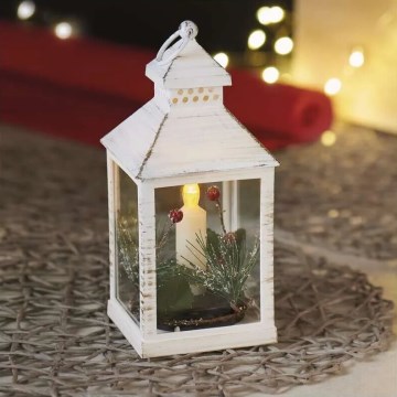 LED kerstdecoratie LED/3xAAA lantaarn