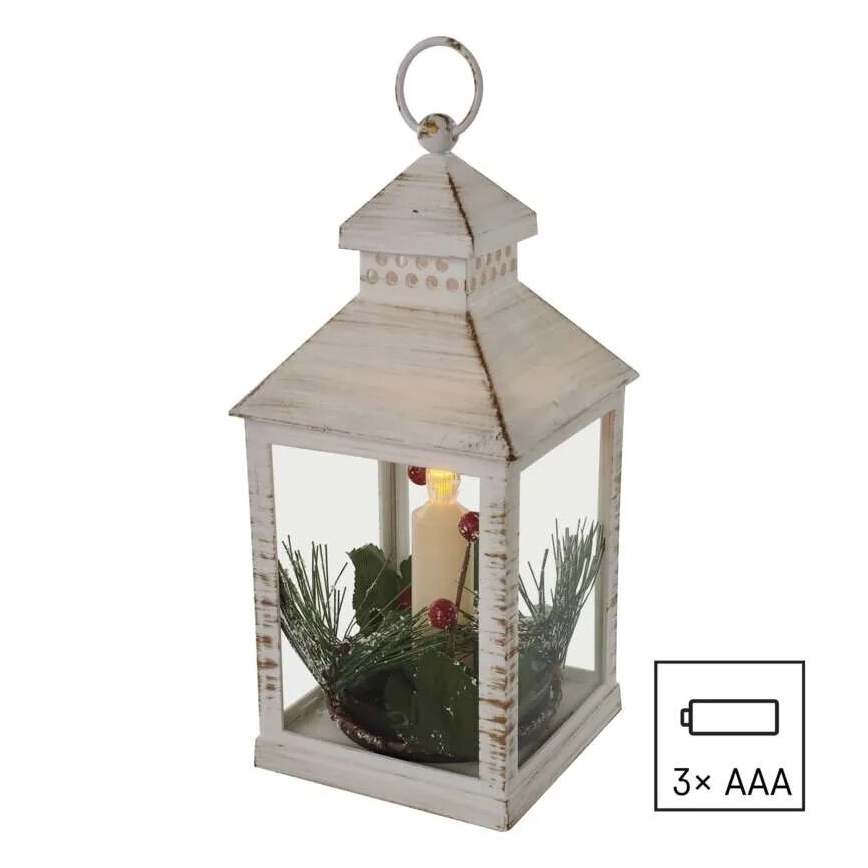 LED kerstdecoratie LED/3xAAA lantaarn