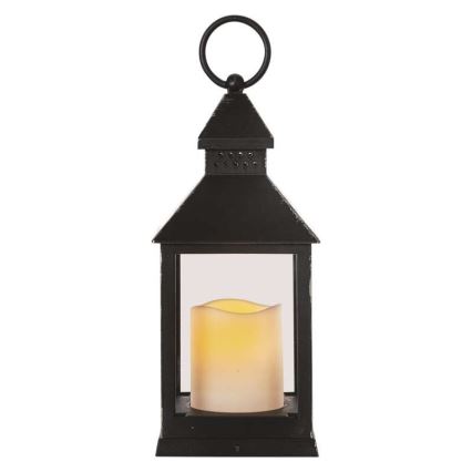 LED kerstdecoratie LED/3xAAA zwart