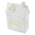 LED kerstdecoratie LED/CR2032 huisje