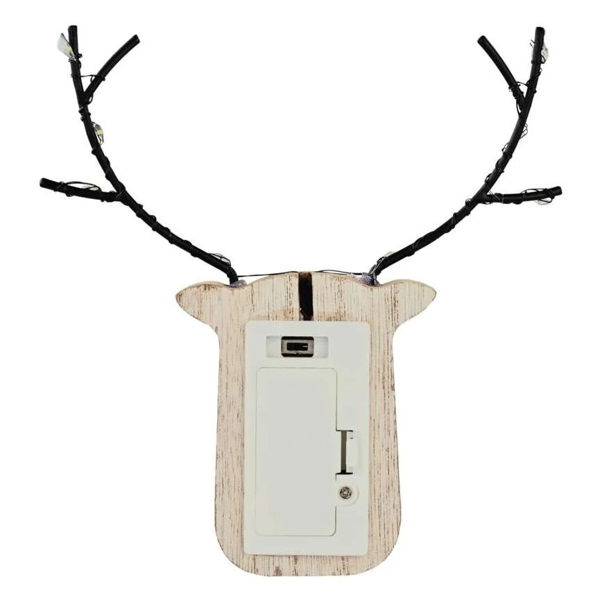 LED kerstdecoratie rendier 8xLED/2xAAA