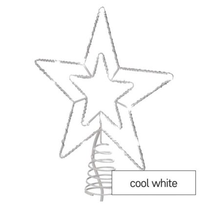 LED Kerstdecoratie voor buiten 30xLED/4W/30V IP44 koud wit