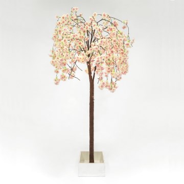LED Kerstdecoratieve kunstboom CHERRY TREE 84xLED/230V 1,7 m kers
