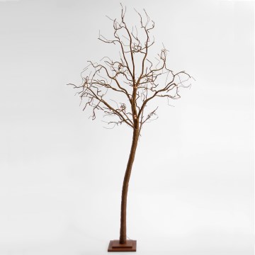 LED Kerstdecoratieve kunstboom TREE 176xLED/230V 2,5 m