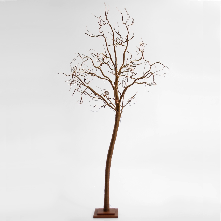 LED Kerstdecoratieve kunstboom TREE 176xLED/230V 2,5 m