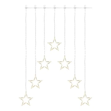 LED kerstgordijn 70xLED/3,6W 567x125 cm warm wit