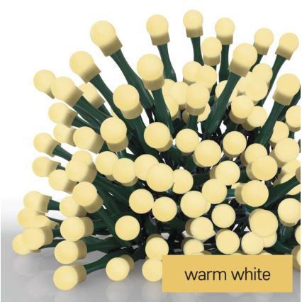 LED kerstketting 50xLED/4m warm wit