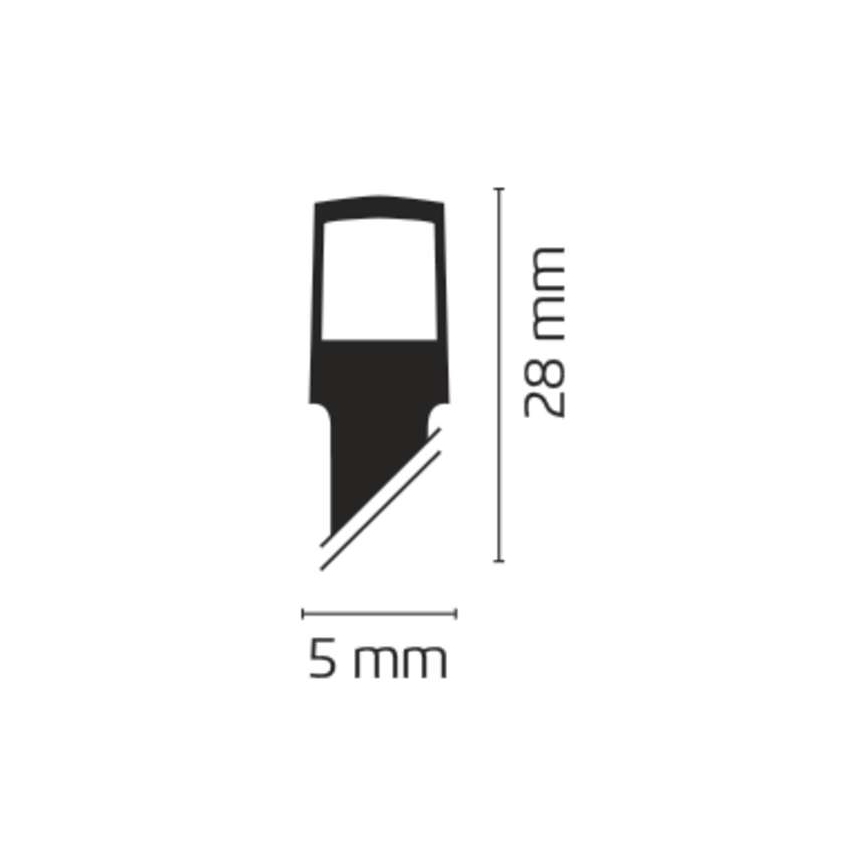 LED kerstketting buiten 180xLED/23m IP44 warm wit