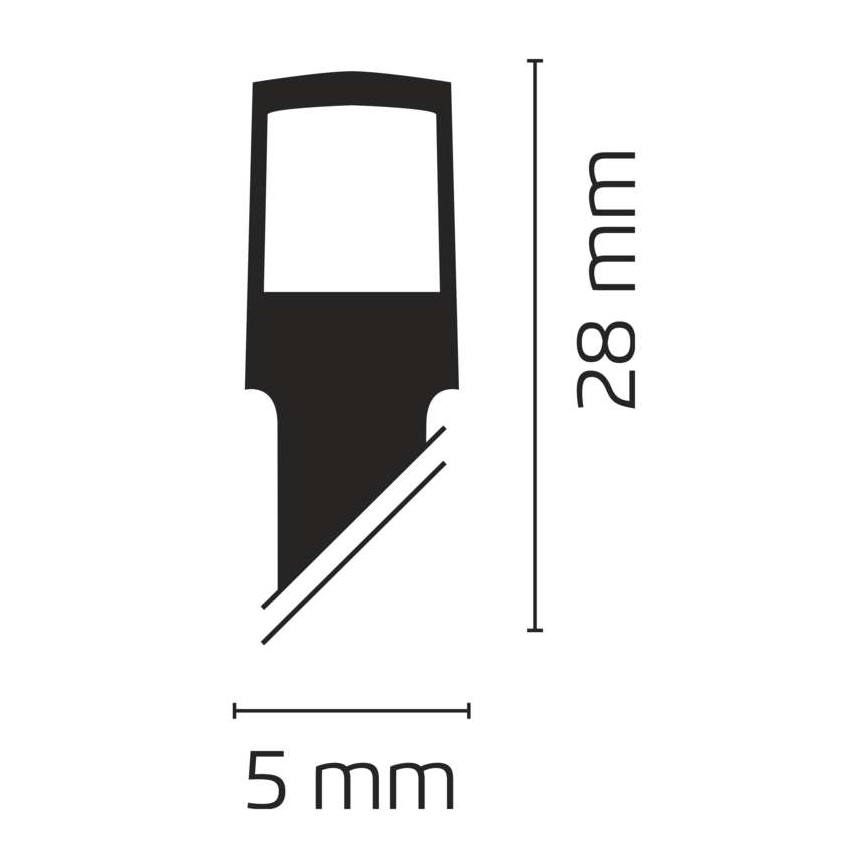 LED kerstketting buiten 80xLED/13m IP44 warm wit