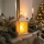 LED kerstlantaarn LED/2xAA warm wit