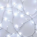 LED kerstlichtsnoer 100xLED/3xAA 2,7 m koud wit