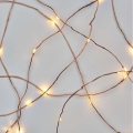 LED kerstlichtsnoer 20xLED/2,4m warm wit