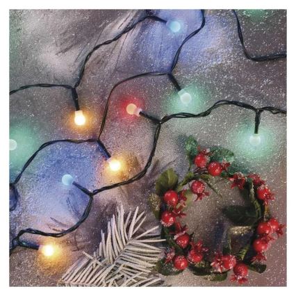 LED kerstlichtsnoer 480 LEDs, 8 functies, 53 m, IP44, multikleurig