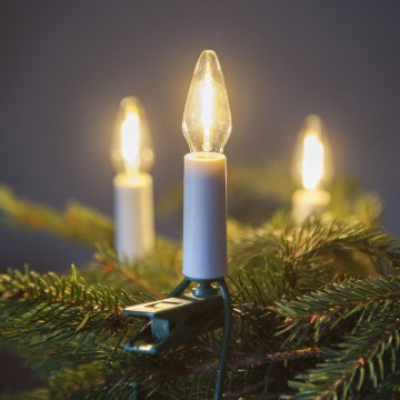 LED kerstlichtsnoer FELICIA FILAMENT 16xLED 13,5m warm wit, Gemaakt in Tsjechië