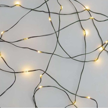LED kerstlichtsnoer voor buiten 150xLED/20m IP44 warm wit