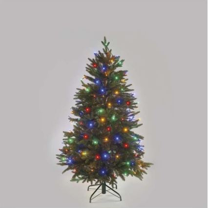 LED kerstlichtsnoer voor buiten 180xLED/23m IP44 meerkleurig