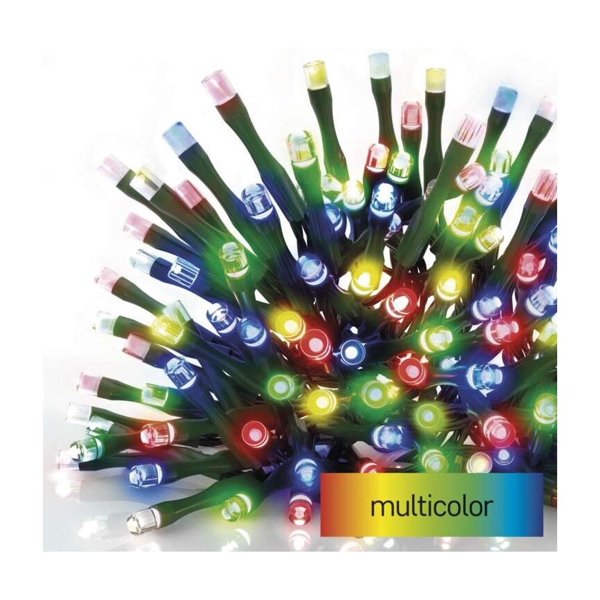 LED kerstlichtsnoer voor buiten 180xLED/23m IP44 meerkleurig