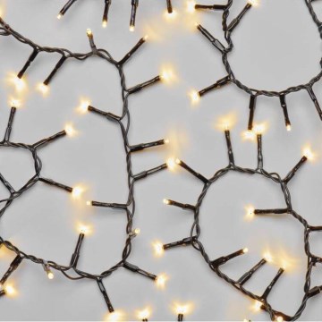 LED kerstlichtsnoer voor buiten 400xLED/13m IP44 warm wit
