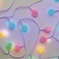 LED kerstlichtsnoer voor buiten 40xLED/9m IP44 meerkleurig