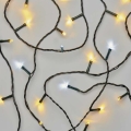 LED kerstlichtsnoer voor buiten 80xLED/2 functies 13m IP44 warm/koud wit