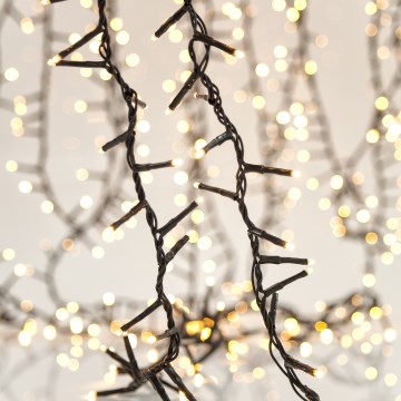 LED kerstlichtsnoer voor buiten SNAKE 1300xLED 31,16 m IP44 warm wit