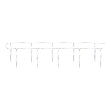 LED Kerstsnoer 10xLED/2xAA 1,65m