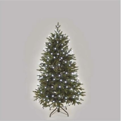LED kerstsnoer 200xLED/8 functies 20m IP44 koud wit
