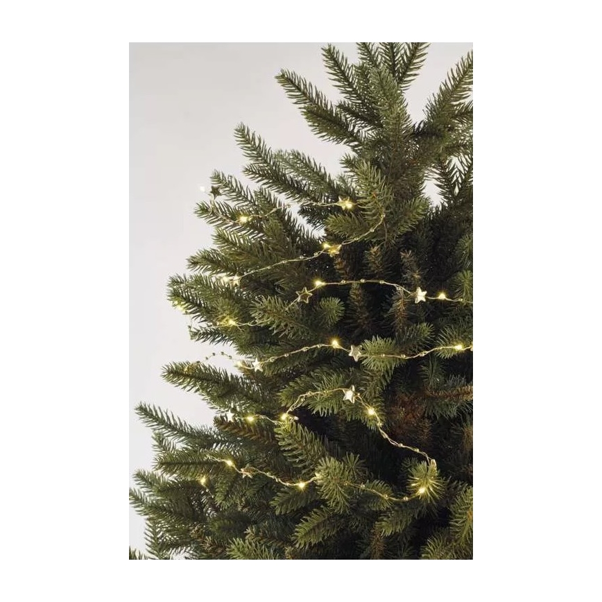 LED-kerstsnoer 20xLED/2xAA 2,2 m warm wit