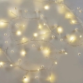 LED-kerstsnoer 40xLED/3xAA 1,5 m warm wit