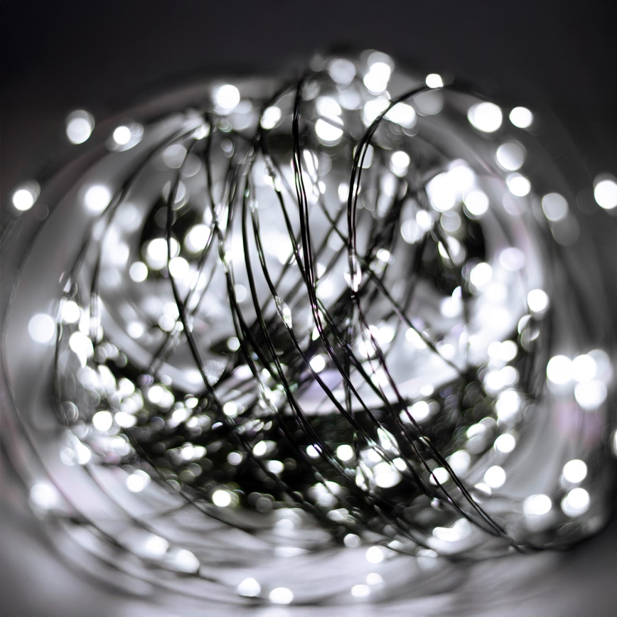 LED kerstsnoer voor buiten 1500xLED/230V 8 functies 153 m IP44 koel wit + afstandsbediening