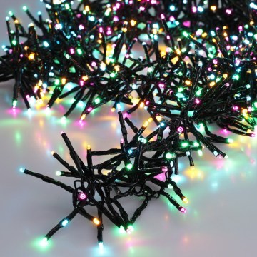 LED kerstsnoer voor buiten 576xLED/230V/8 functies 7,2 m IP44 multicolor