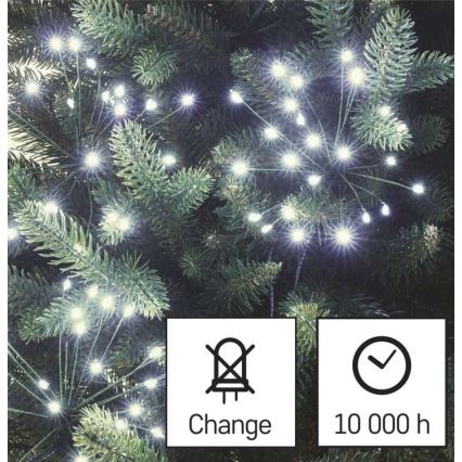 LED kerstverlichting 150xLED/5,35m koud wit