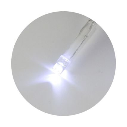 LED kerstverlichting 20xLED/2 functies 2,4m koel wit