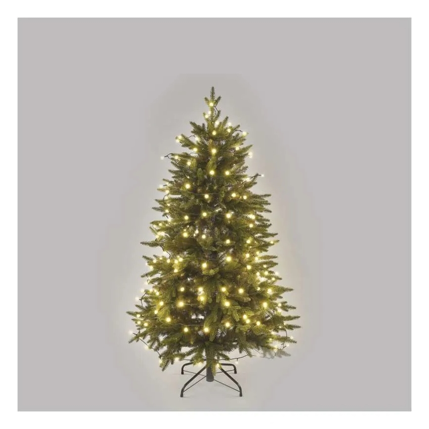 LED kerstverlichting 300xLED/230V/8 functies 35m IP44 warm wit