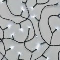 LED kerstverlichting voor buiten 180xLED/8 modi 23m IP44 koud wit