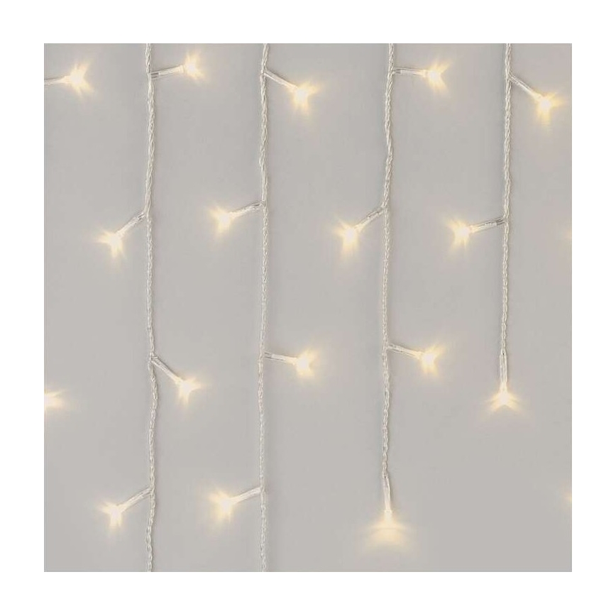 LED kerstverlichting voor buiten 300×LED/8 standen 10 m IP44 warm wit + afstandsbediening