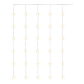 LED-kerstverlichting voor buiten, 30×LED / 3,9 m, IP44, sterren