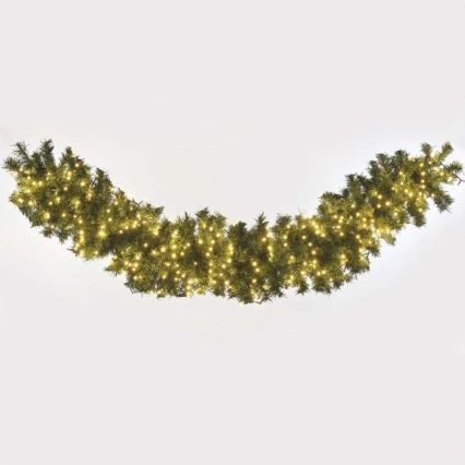 LED kerstverlichting voor buiten 600xLED/17m IP44 warm wit