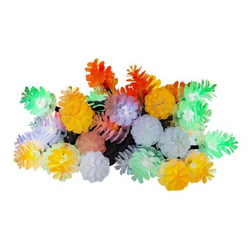 LED kerstverlichting voor buiten, 80xLED/25m, IP44, meerkleurig