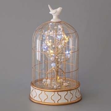 LED Kerstversiering 12xLED/3xAAA warm wit