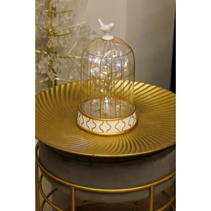 LED Kerstversiering 12xLED/3xAAA warm wit