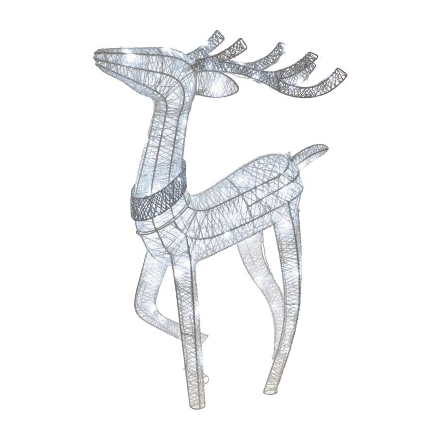 LED kerstversiering 80xLED/2,4W/230V 3D sob
