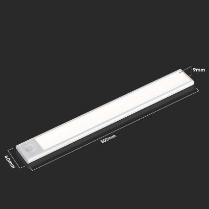 LED Keukenkast Lamp met Sensor LED/1,5W/5V 4000K