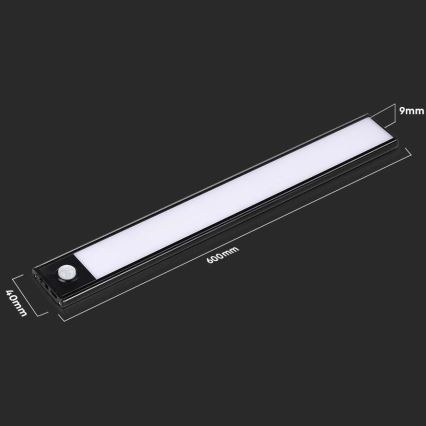 LED Keukenkast Lamp met Sensor LED/2,5W/5V 3000K