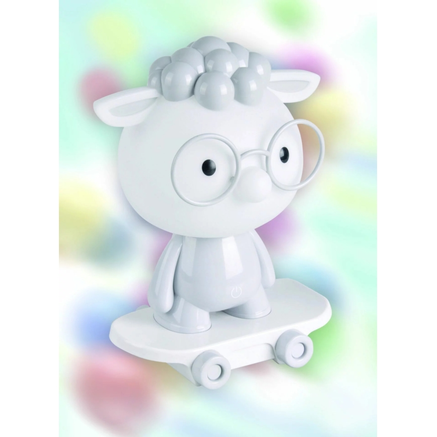 LED Kinder nachtlampje dimbaar LED/2,5W/230V schaap grijs