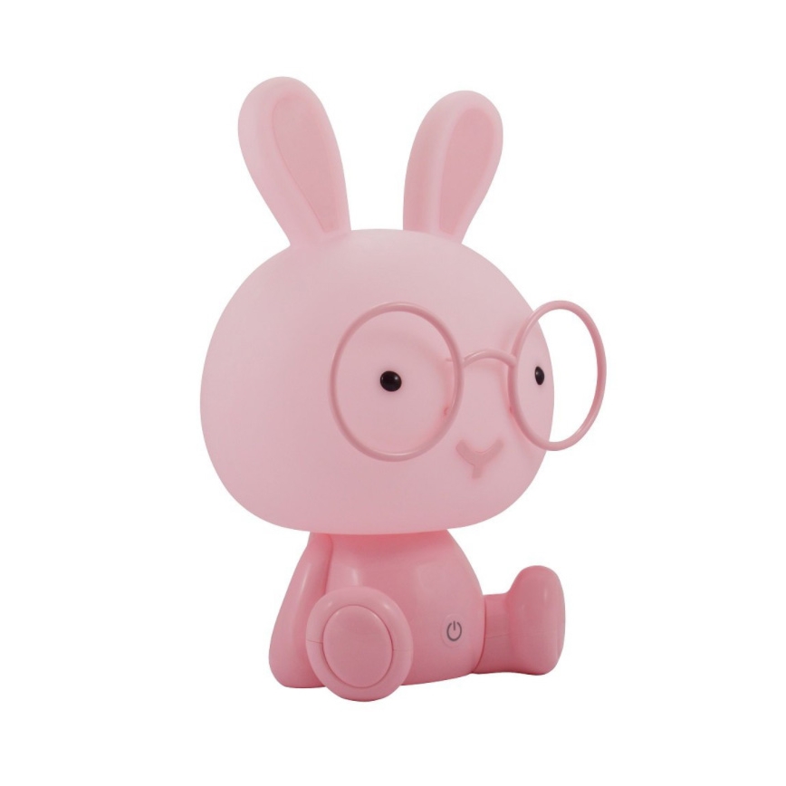 LED Kinder nachtlampje dimbaar LED/2,5W konijn roze